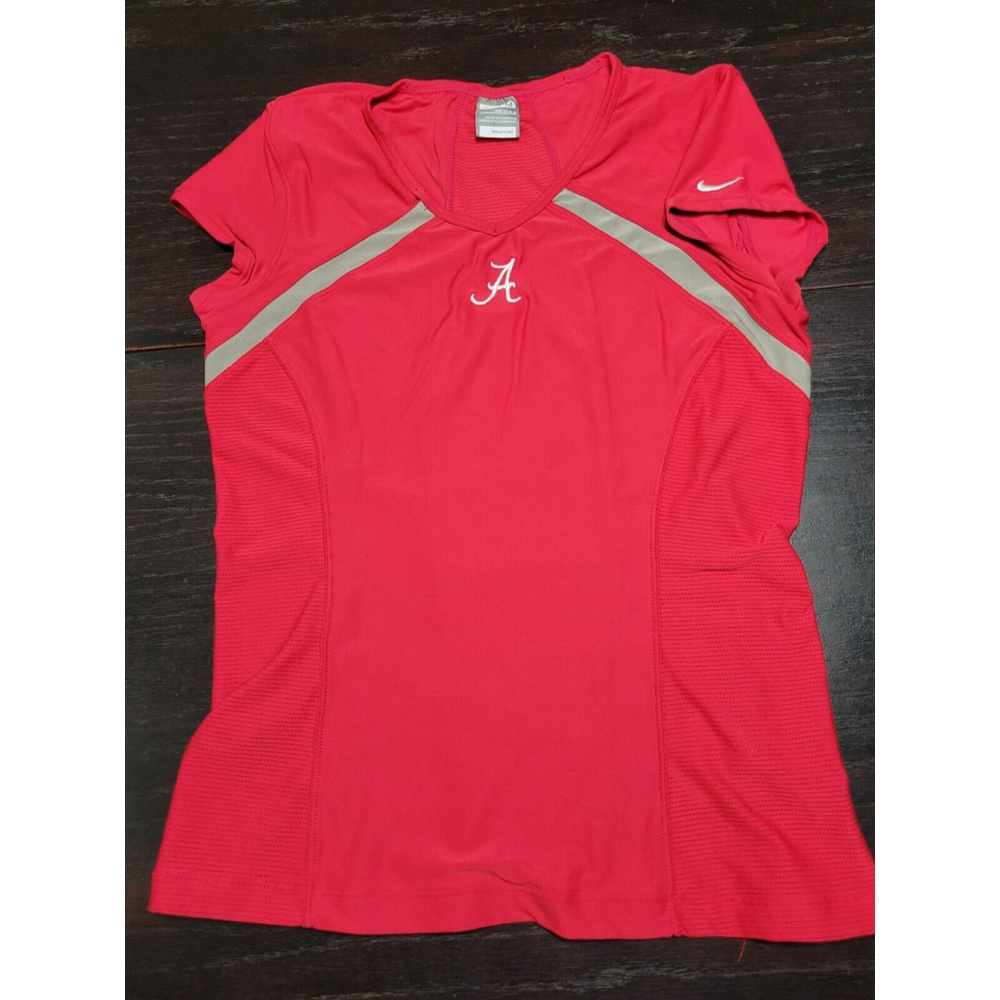 Women’s Nike Running Dry Fit Cap Sleeve Top Size Med University Of Alabama